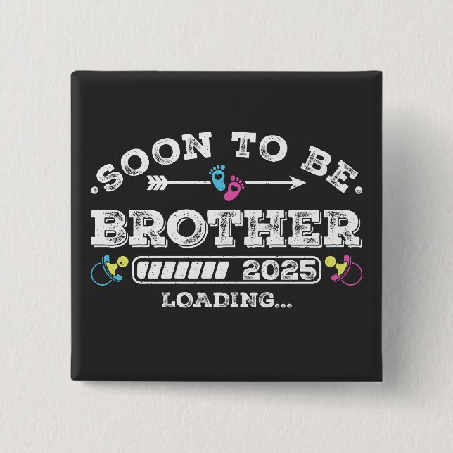 Bald wird Brother 2025 Loading Square Button (Vorderseite)