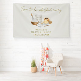 Bald wird das Brautparty-Begrüßungszeichen weggeri Banner