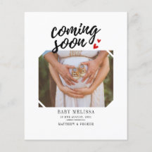 Bald wird das Foto der Schwangerschaft bekannt geg