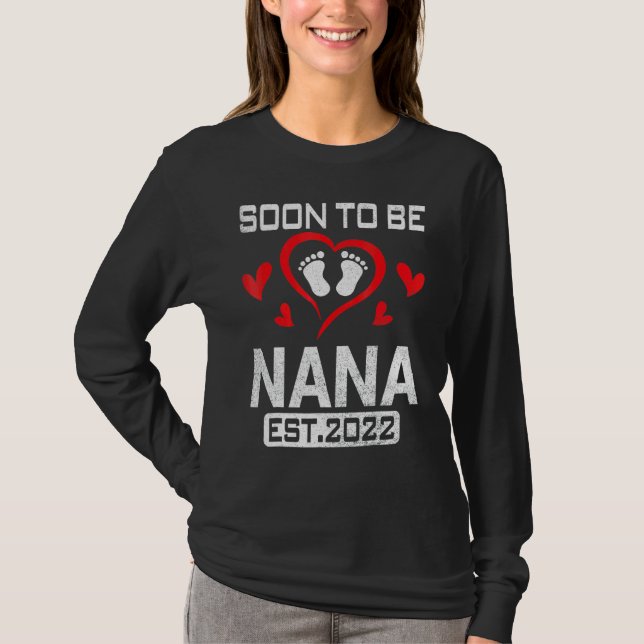 Bald wird die Genderoffenbarung der Nana sein T-Shirt (Vorderseite)