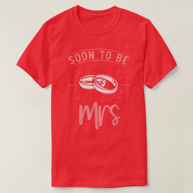 Bald wird Junggeselinnen-Abschied Ehe Frauen B T-Shirt (Design vorne)