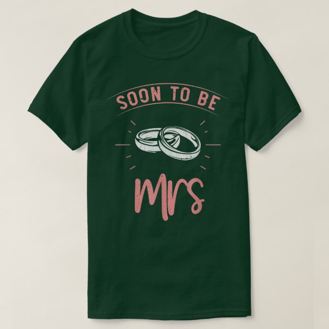 Bald wird Junggeselinnen-Abschied Ehe Frauen B T-Shirt (Design vorne)