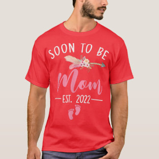 Bald wird Mama Ende 2022 neue Mutter's Schwangersc T-Shirt