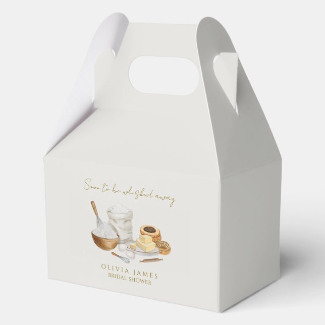 Bald wird man Brautparty wegflüstern Geschenkschachtel (Vorderseite)