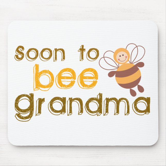 Bald wird Oma Mousepad (Vorne)