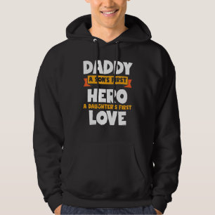 Bald wird Papa schönes Grafikdesign sein Hoodie