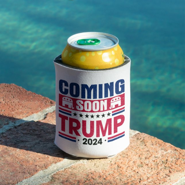Bald wird Trump 2024 Präsident Dosenkühler (In Situ Pool)