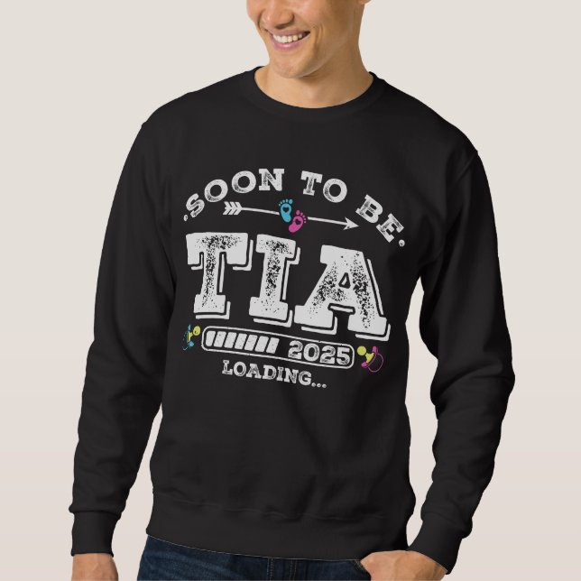 Bald wird zu Tia 2025 Ladung Männer Sweatshirt (Vorderseite)