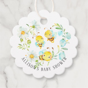 Bald zu Bekleidungsfamilie von 3 Baby Shower Fevor Geschenkanhänger