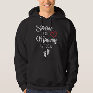 Bald zu einer Mama-Kinderfamilie Hoodie