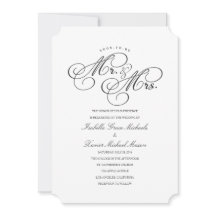 Bald zu Herrn & Frau | Einladung zur Hochzeit