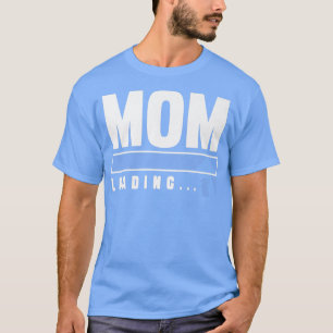Bald zu Mama Baby Gender Reveal Boy Blue Mama L T-Shirt