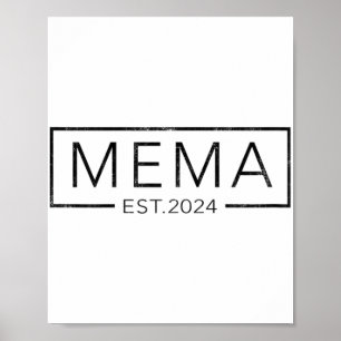 Bald zu Mema 2024 Mütter Day Mema Est 2024 Poster