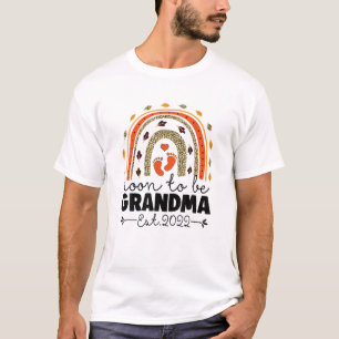 Bald zu Oma Est 2022 lustiger Muttertagsleo T-Shirt