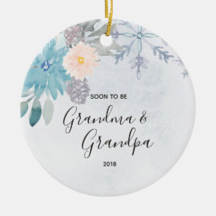 Bald zu Oma & Opa Weihnachtsschmuck