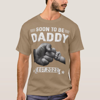 Bald zu Papa Est 2022 Retro Vatertag neu D T-Shirt