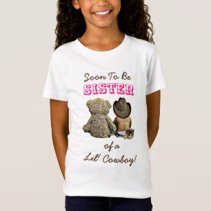 Bald zu Schwester, Schwangerschaft Ankündigung T-Shirt
