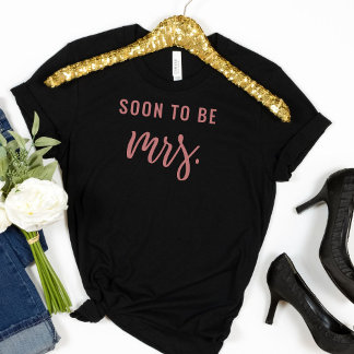 Bald zu sein Frau Bachelorette Bride T Shirt