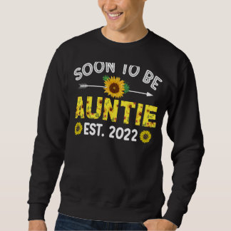 Bald zu Tante Schwangerschaft Ankündigung Tante Sweatshirt