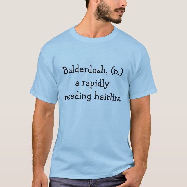 Balderdash, (N.) ein schnell zurücktreten T-Shirt (Vorderseite)