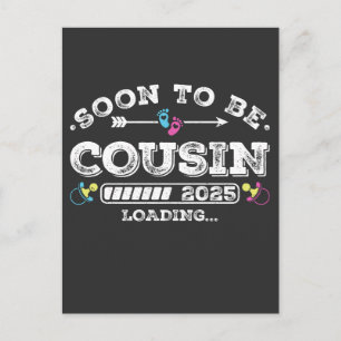 Baldiger Cousin 2025 Wird Geladen Postkarte