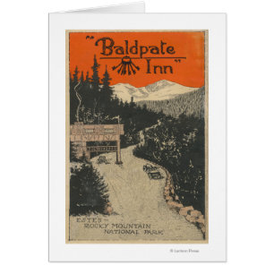 Baldpate Inn Werbeplakat # 1