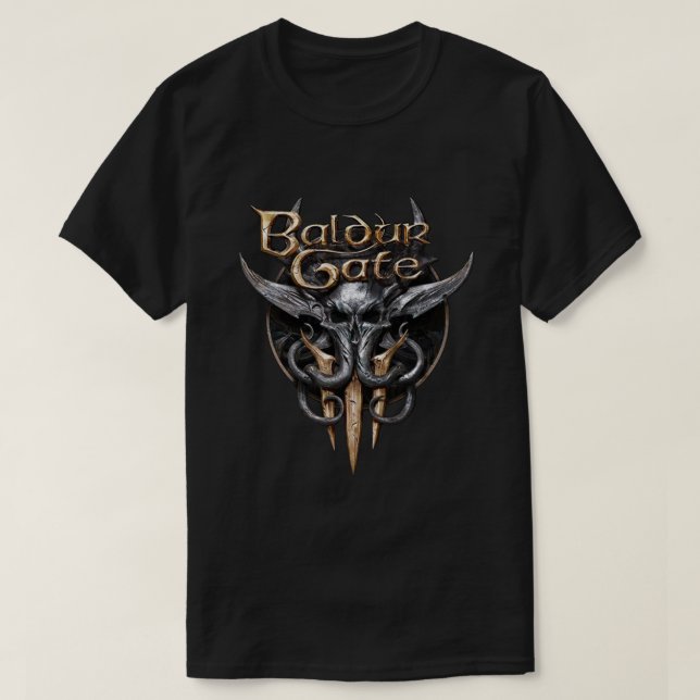 BALDUR-Tor III T-Shirt (Design vorne)