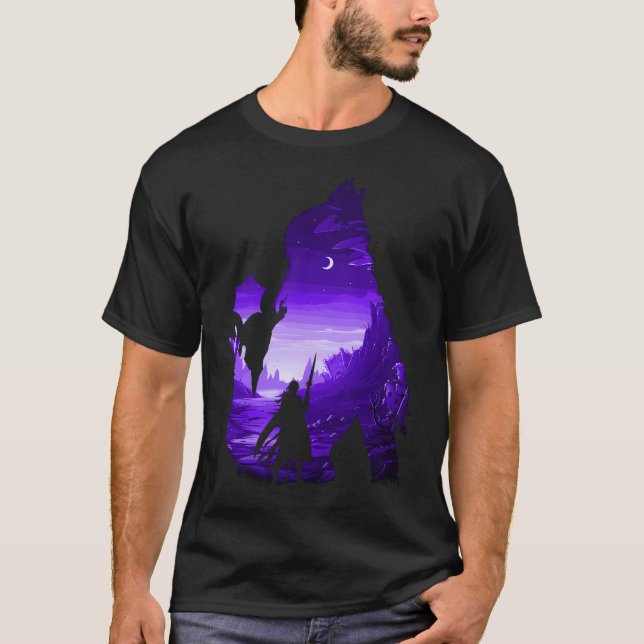 Baldurs Gate 3 - Negative Illusion in Shadowhart T-Shirt (Vorderseite)