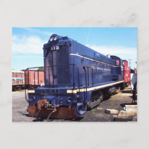 Baldwin B&O Lokomotive # 412 Postkarte
