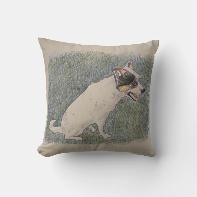 Baldwin Collie Australian Cattle Dog Throw Kissen (Vorderseite)