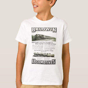 Baldwin Dampf-Lokomotivgebirgsart im Jahre 1924 T-Shirt