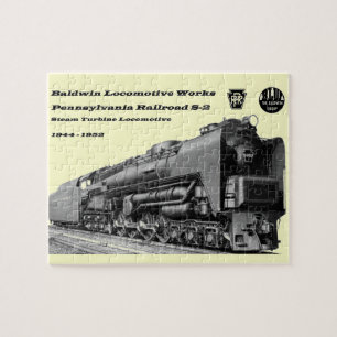 Baldwin Lokomotive bearbeitet S-2 PRR Puzzle