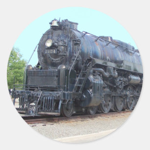 Baldwin- Reading Railroad Locomotive 2124 Runder Aufkleber