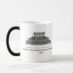 Baldwin Westinghouse Elektrolokomotive 1893 Verwandlungstasse