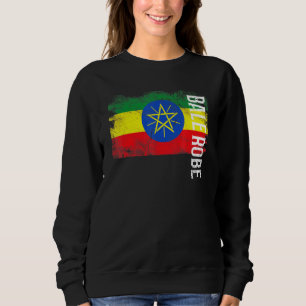 Bale Robe Äthiopien Flag für Äthiopier Männer Frau Sweatshirt