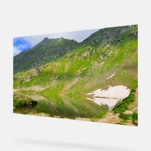 Balea-Lake-Berghang – Rumänien Alpines Druckbild Acrylschild
