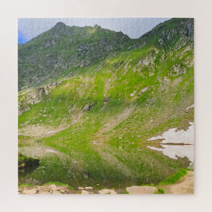 Balea-Lake-Berghang – Rumänien Alpines Druckbild Puzzle