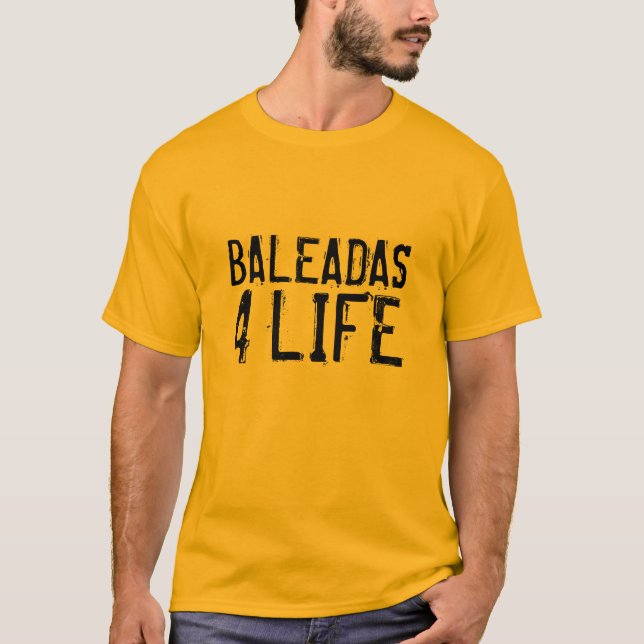 BALEADAS, 4, LEBEN T-Shirt (Vorderseite)