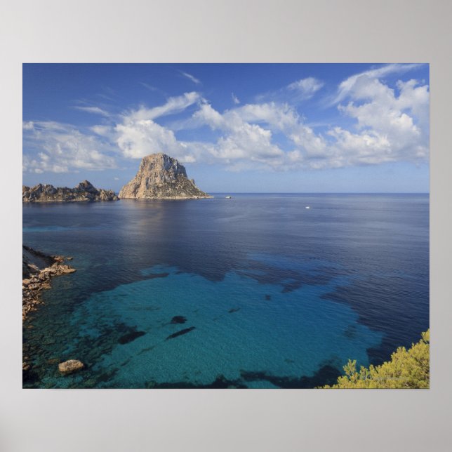Balearen, Ibiza, Spanien Poster (Vorne)