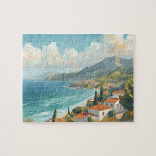 Balearen Inseln Vintage Französische Reise Puzzle