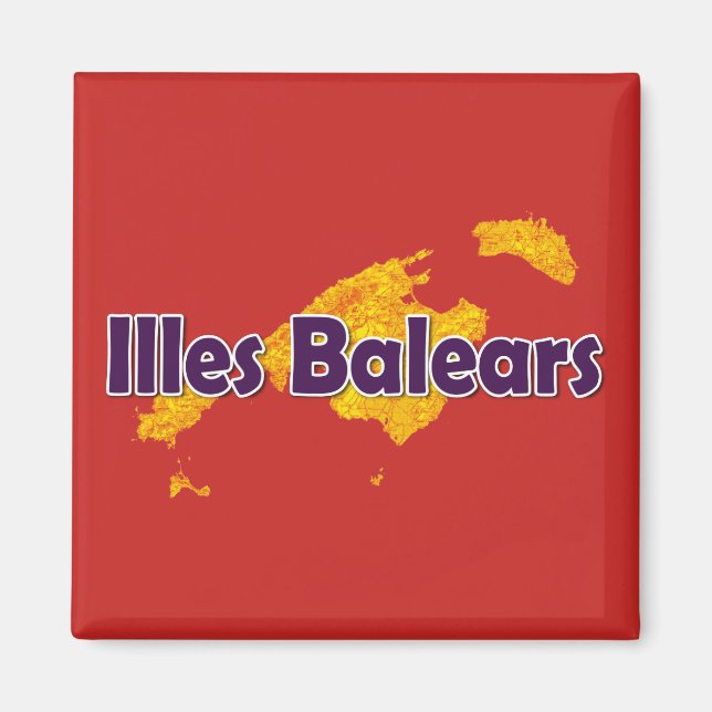 Balearen Magnet (Vorne)