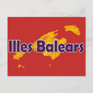 Balearen Postkarte