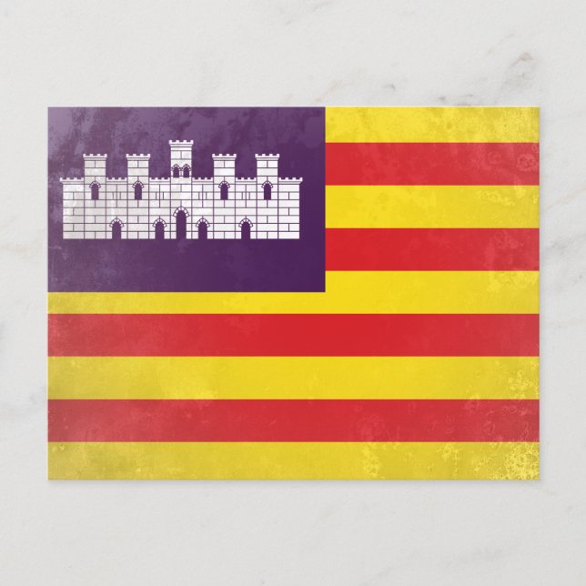 Balearen Postkarte (Vorderseite)