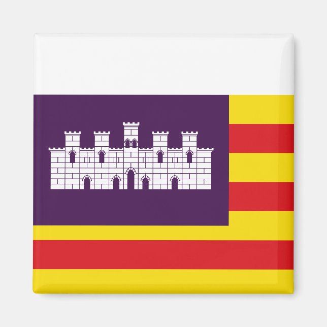 Balearen, Spanien Magnet (Vorne)