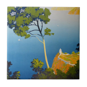 Balearen Vintag Französisch Reisen Fliese