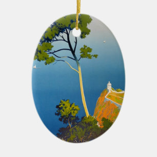 Balearen Vintag Französisch Reisen Keramikornament