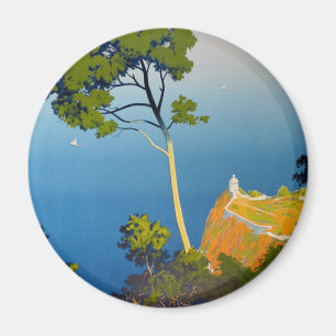 Balearen Vintag Französisch Reisen Magnet