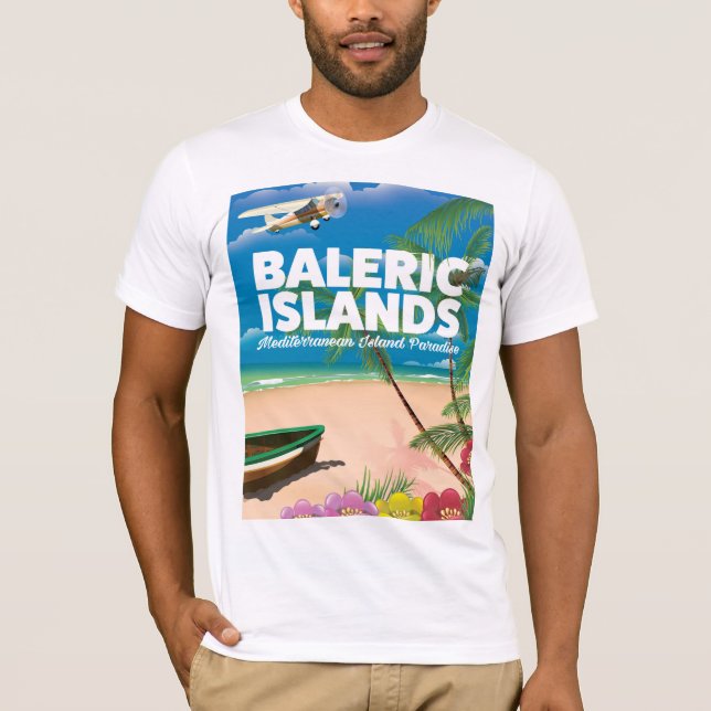 Baleareninseln T-Shirt (Vorderseite)