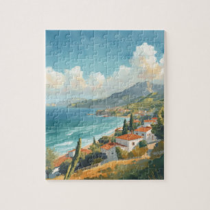 Balearische Inseln Vintage Französisch Reise Puzzle