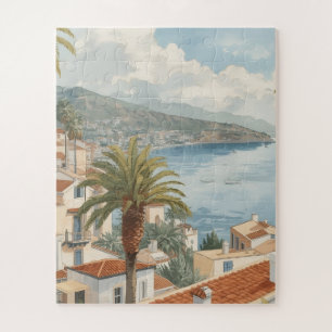 Balearische Inseln Vintage Französisch Reise Puzzle